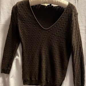 Talbots Diagonal Knit Sweater